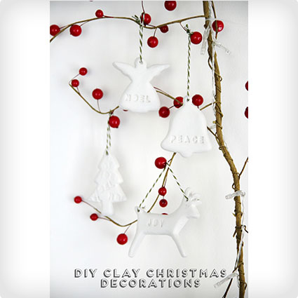 DIY Clay Christmas Decorations