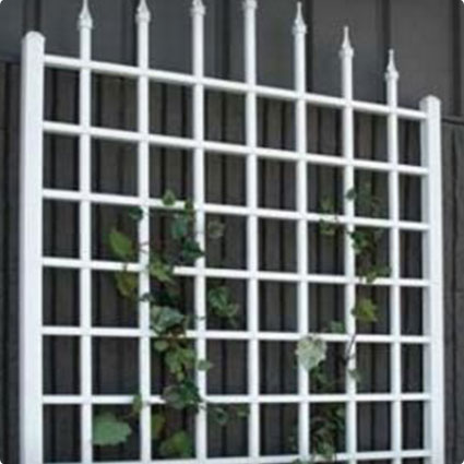 Dura-Trel White Winchester Trellis