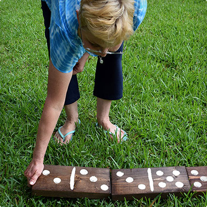 Giant Lawn Dominoes