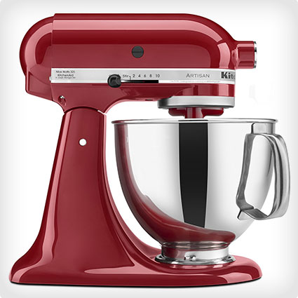 KitchenAid Artisan Tilt-Head Stand Mixer with Pouring Shield