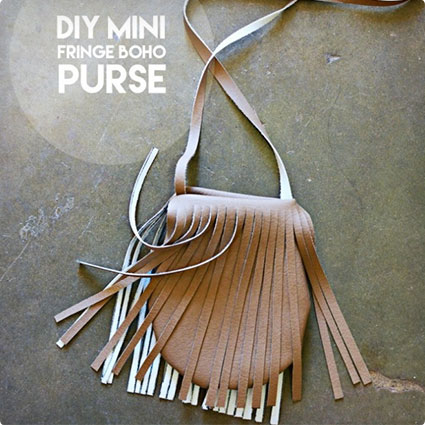 Mini Fringe Purse