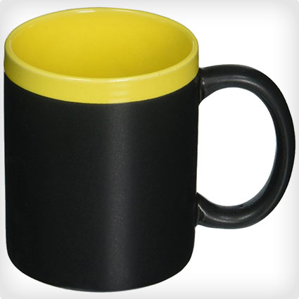 Modern Living Chalk Board Coffee Mug