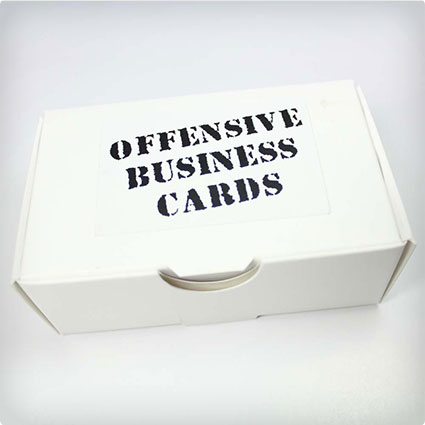 Offensive Business Cards