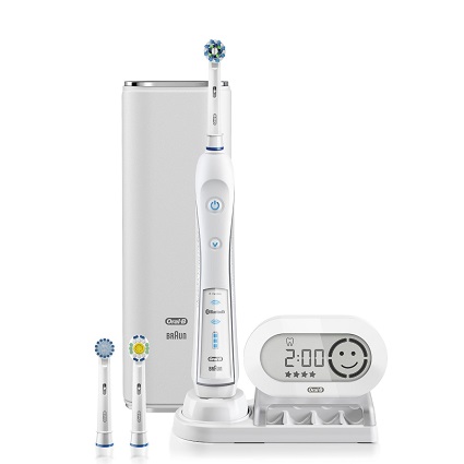 Oral-B White SmartSeries Rechargeable Electric Toothbrush