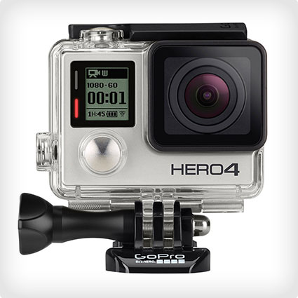 Silver GoPro HERO4