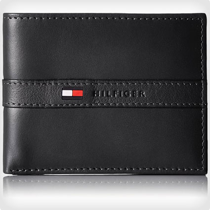 Tommy Hilfiger Men's Leather Ranger Wallet