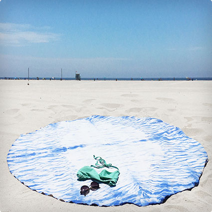 DIY Round Beach Blanket