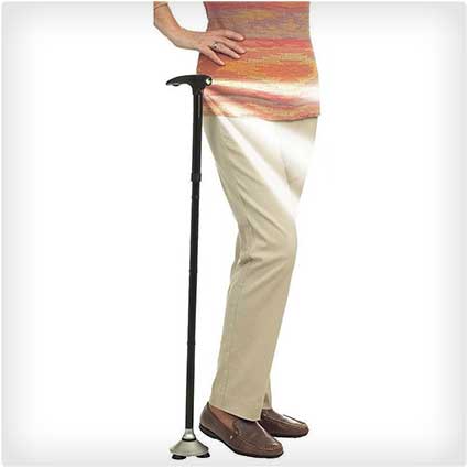 Folding LED Walking Cane