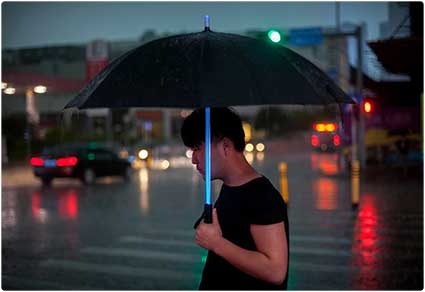 LED Lightsaber Umbrella