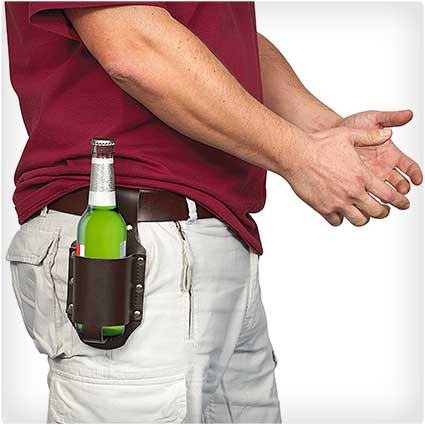 Leather Beer Holder