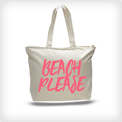 Beach Please' Tote Bag