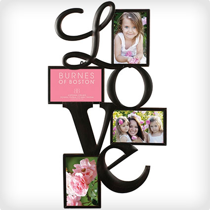 Burns of Boston "LOVE" Collage Frame