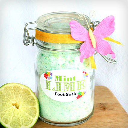 Mint Lime Foot Soak