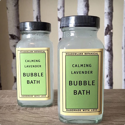 Organic Stress Relief Bath Products