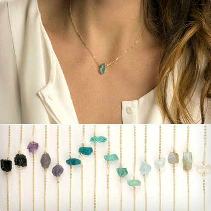 Raw Crystal Necklace