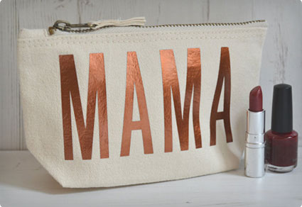 Rose Gold Mama Make-Up Bag