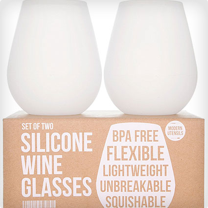 Silicone Wine Glasses