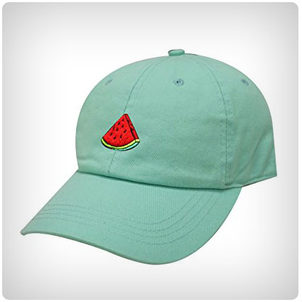 City Hunter Watermelon Cotton Baseball Cap