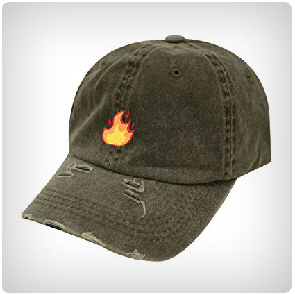 City Hunter Fire Cotton Baseball Dad Cap