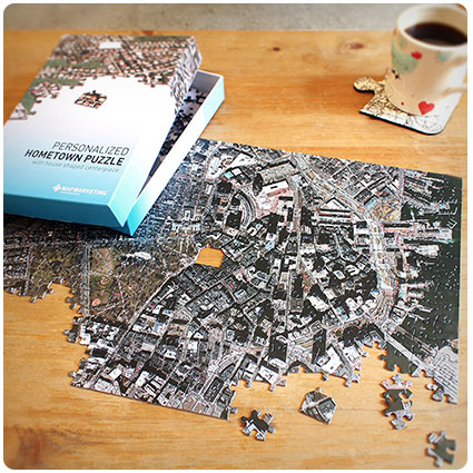 Personalized My Hometown Jigsaw Puzzle 