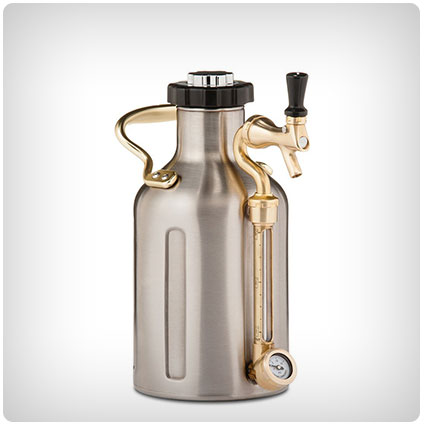 uKeg Pressurized Growler for Craft Beer