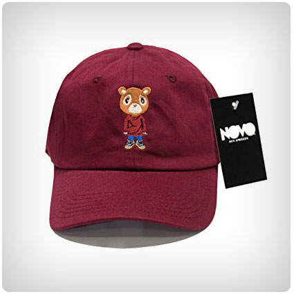 Kanye Graduation Bear Dad Hat In Twilled Cotton