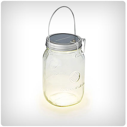 Solar-Powered Mason Jar