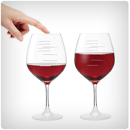 Major Scale Musical Wine Glasses