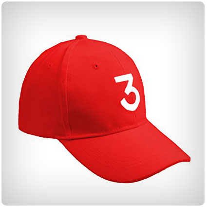 Embroider Hats Number 3 Baseball Cap