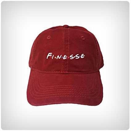 Adult Finesse Embroidered Dad Hat