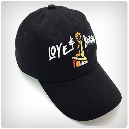 Love Basketball 3D Embroidered Baseball Cap