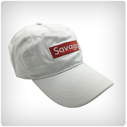 Qumeng zzk Savage 3D Letters Cap