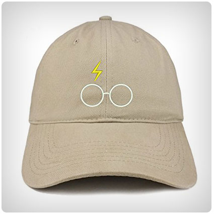 Harry Glasses Embroidered Soft Cotton Adjustable Cap