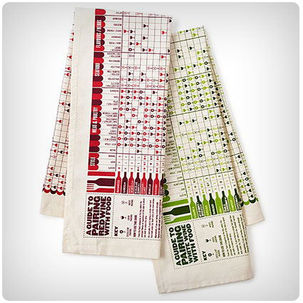 Wine Pairing Towel Set