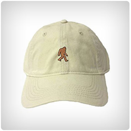 Bigfoot Sasquatch Embroidered Dad Hat