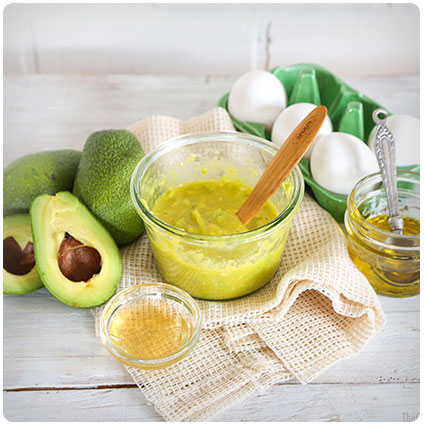 DIY Avocado Hair Mask