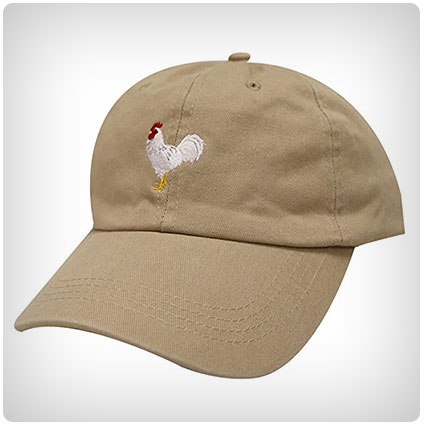 City Hunter Chicken Cotton Baseball Dad Cap