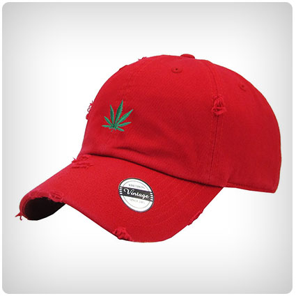 Marijuana Leaf Baseball Cap