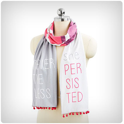 Nevertheless She Persisted Statement Scarf 