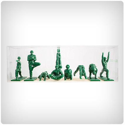 Yoga Joes Green Army Men Toys