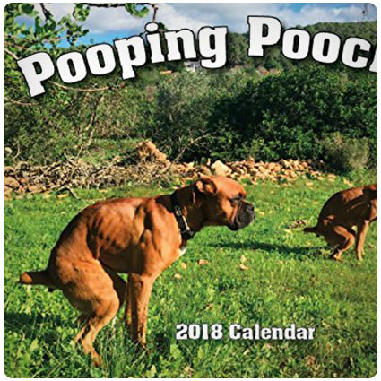 2018 Pooping Pooches Calendar