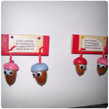 Acorn Family Homemade Gag Gift