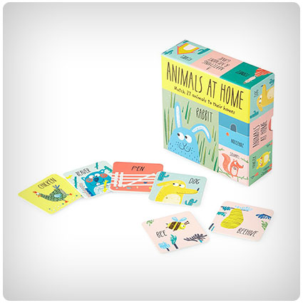 Animals at Home Matching Game