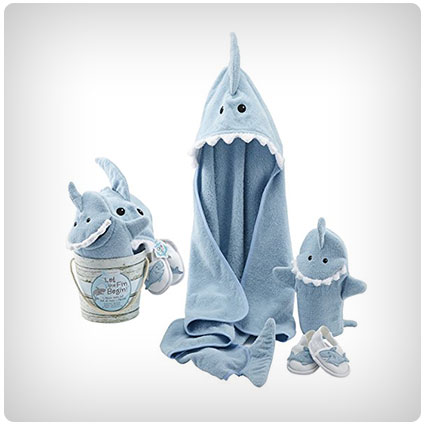 Baby Aspen Let the Fin Begin Gift Set