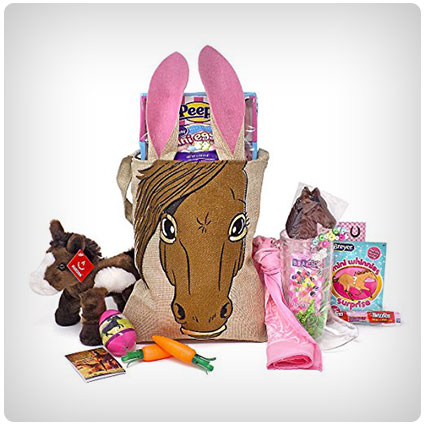 Beautiful Horse Themed Easter Basket