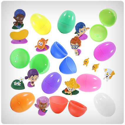 Bubble Guppy Figurines In Toy Filled Easter Egg