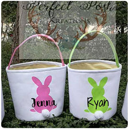 Bunny Tail Basket