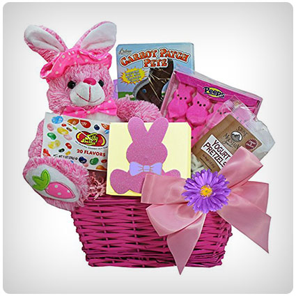 Bunny Treats Chocolate and Candy Easter Gift Basket