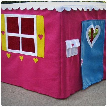 Card Table Playhouse