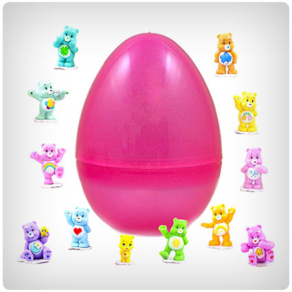 Care Bear Figurines Inside Easter Egg